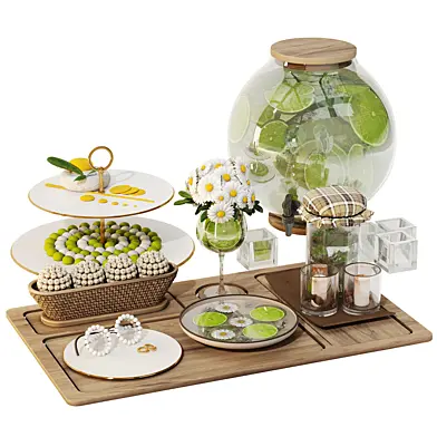 decorative lemon set
