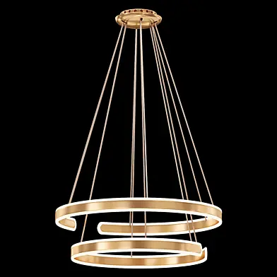 Gianni Two Tier Pendant by Lightology