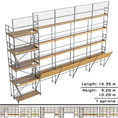 Строительные леса подмости / Scaffolding platform