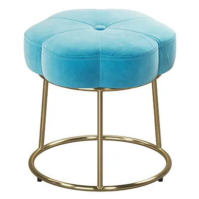 Flower Vanity Stool