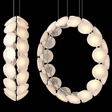 Noctiluca chandeliers by Ross Gardam