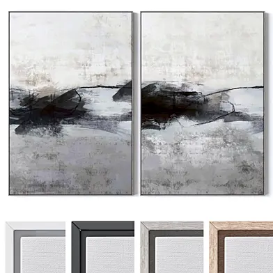 Set of large wall paintings 2815