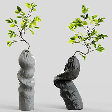 Branches in vases 09