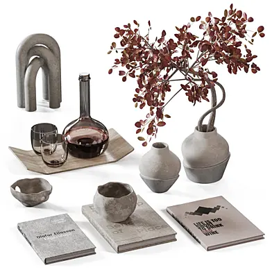 98 Decorative Set with branches