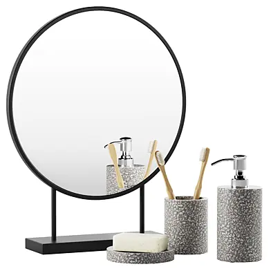 KaveHome - Hiara Terrazzo Bath Decor