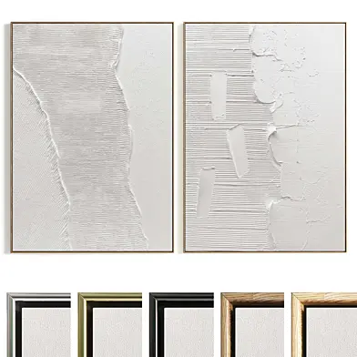 Plaster Two Photo Frame D-576