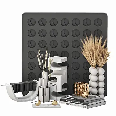 Decor Set straight and curved shapes