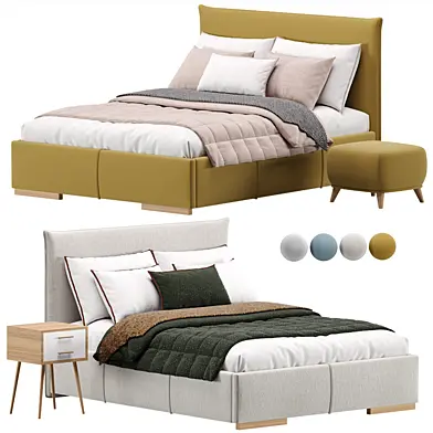 Bed Slipson 160 Velvet by Divan.ru / Кровать Слипсон Диван.ру