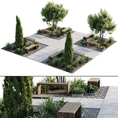 Town Square and Outdoor Plants 5