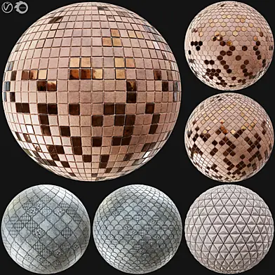 Metal Wall Mosaic Tile Vol 10