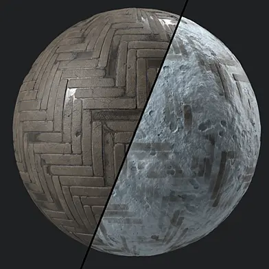Pavement Materials 93- Sbsar Pbr 4k Seamless