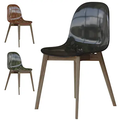 academia translucent chair by connubia