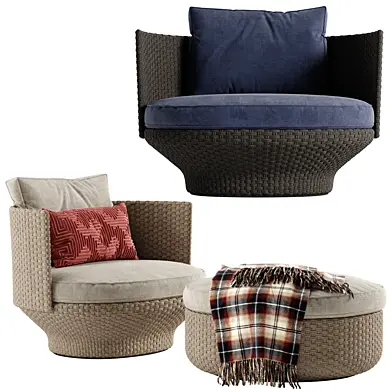 Wittmann Paradise Bird armchair