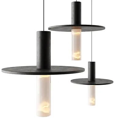 kreon oran cap glass pendant lamp