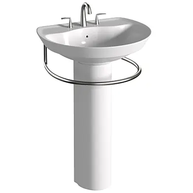 American Standard 0268.001 Ravenna 24-1/4" Pedestal Porcelain - White