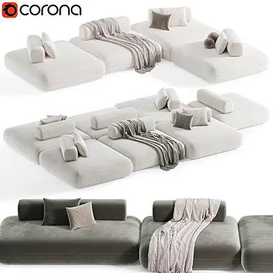 Modular Sofa Flow Plus Modern Sofa By aatom