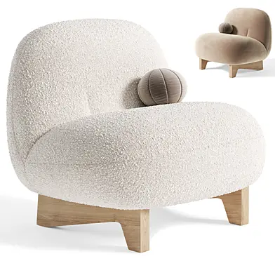 Armchair Elvit Cozy Ginger By divan