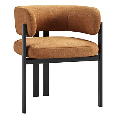 Bay Metal Armchair by Naturedesign