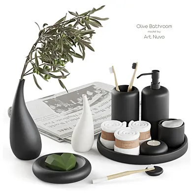 Декоративный набор Olive Bathroom