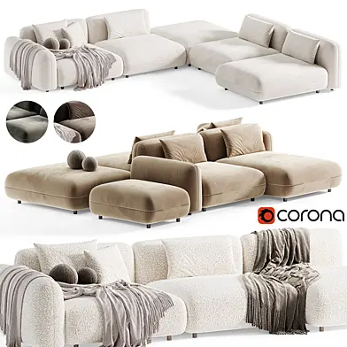 Tokio Sofa Modern Modular Set Sofa By Arflex