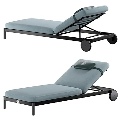 Oasis boutdoor chaise longue by giorgiocollection