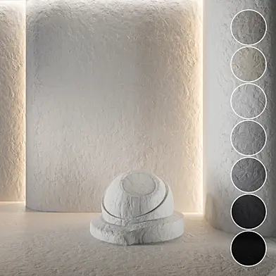Decorative plaster | Concrete set (seamless) | 38