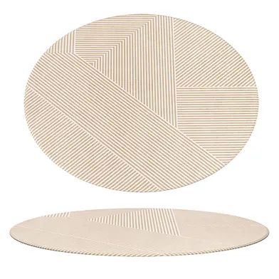 Modern rug under sofa and coffee table