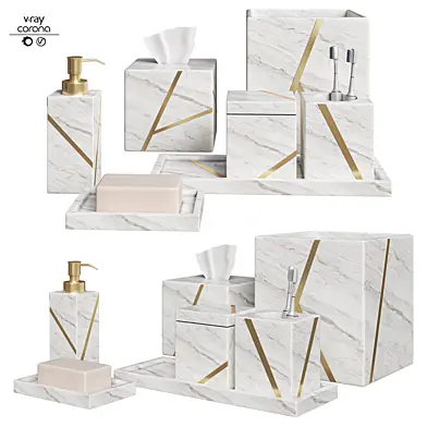 Bathroom accessories set_03