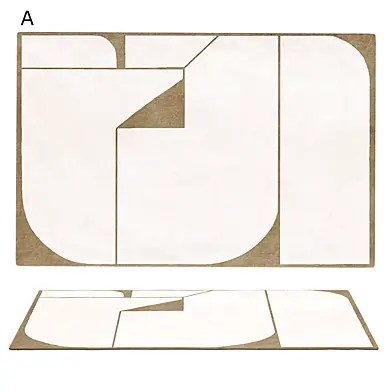 Modern Light Luxury Art Design Carpet