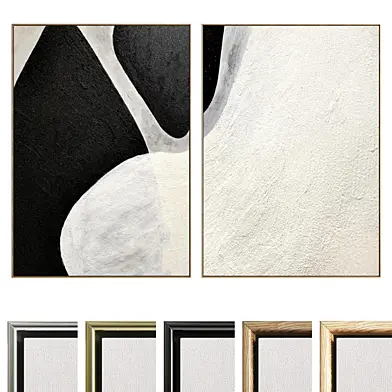 Plaster Two Photo Frame D-618