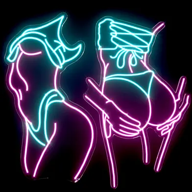 Neon Light modules Set 006