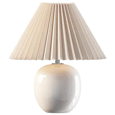 Настольная лампа  Hand-Thrown Ceramic Table Lamp