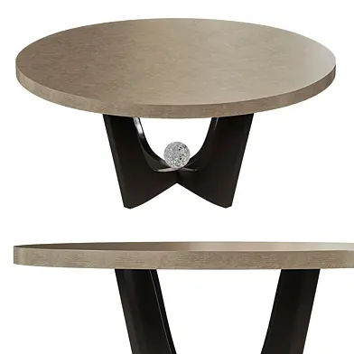 LIFETIME ROUND DINING TABLE by giorgiocollection