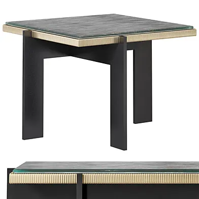 Blade single table by bakerfurniture