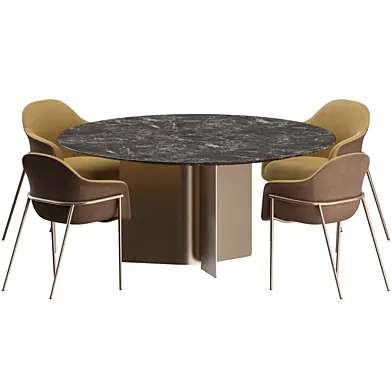Chia Chair Wave Table by Marelli