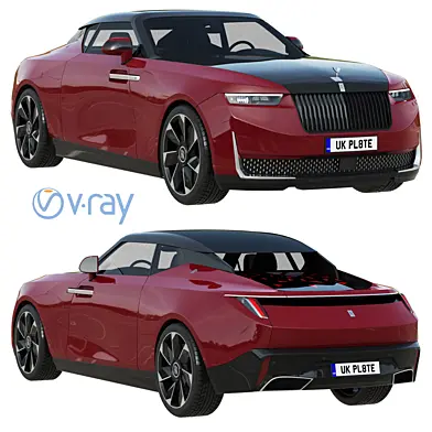 Rolls-Royce Droptail La Rose Noire