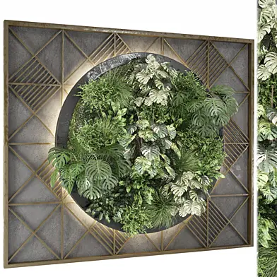indoor wall vertical garden - Set 1205