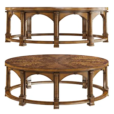 Baker, King Edward VII Cocktail Table