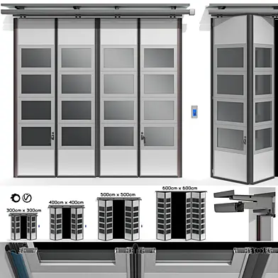 Ворота для гаража или автосервиса / Gates for garage or car service