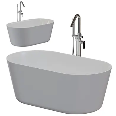 Ванна отдельностоящая BelBagno BB305-1484
