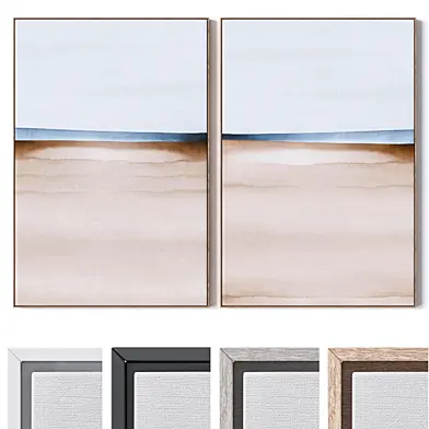 Set of large wall paintings 3035