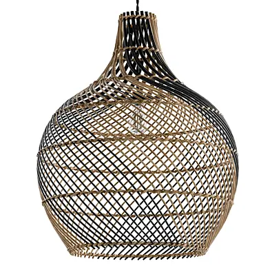 Tennon Natural Rattan Pendant Light