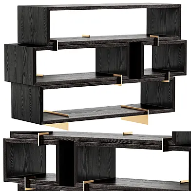 Blade etagere by Baker furniture
