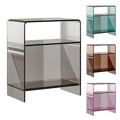 Acrylic Minimalist Transparent Side Table