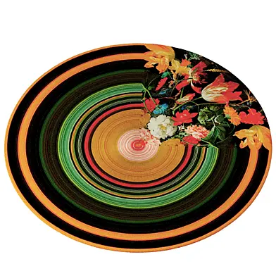Carpet Glitch Round Quarter