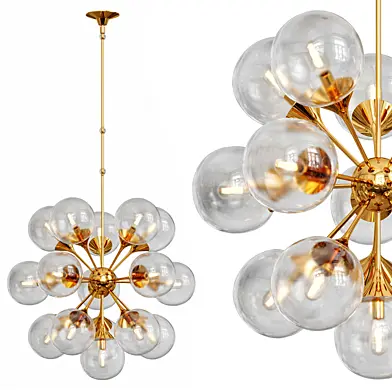 VISUAL COMFORT SIGNATURE Cristol Large Tiered Chandelier By AERIN