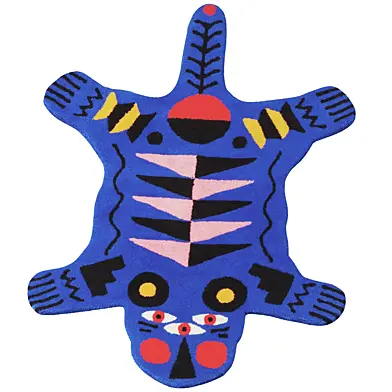 Carpet Oggian Blue Panther L