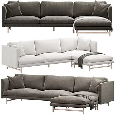Wood Base Sofa By Rousehome