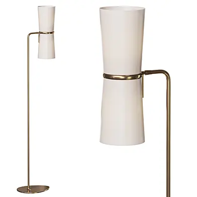 Antique Brass Floor Lamp Andrew Martin Clarkson