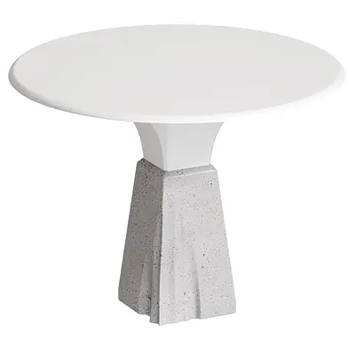 ОМ Стол LINE WHITE Ohh mebel